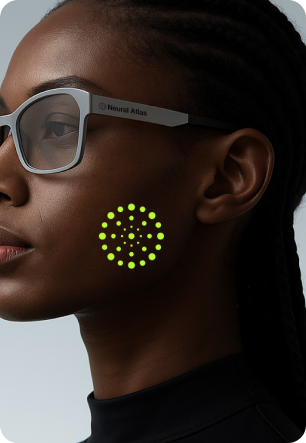 Smart eyewear portrait card